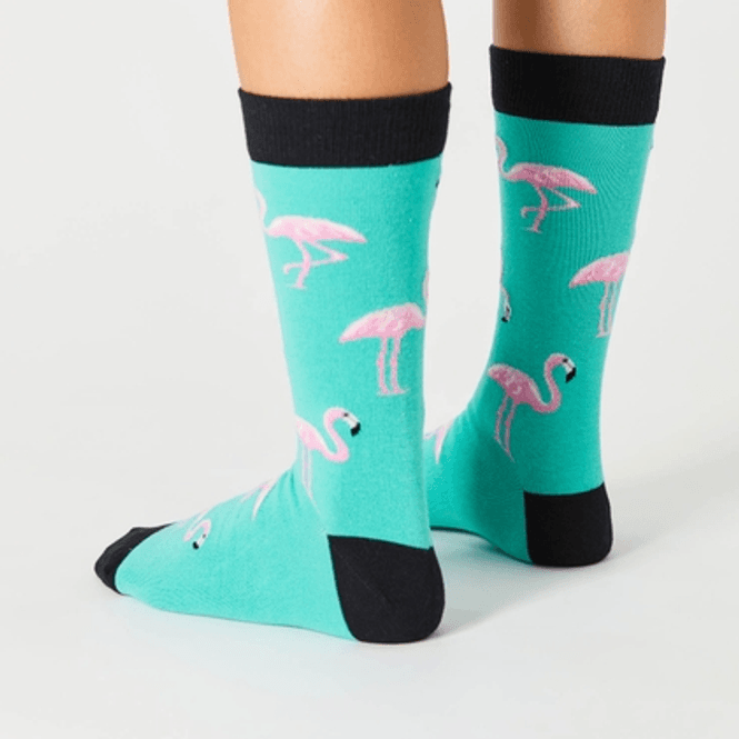 Hovedbilde Flamingo Bomullsokker (Turkis)