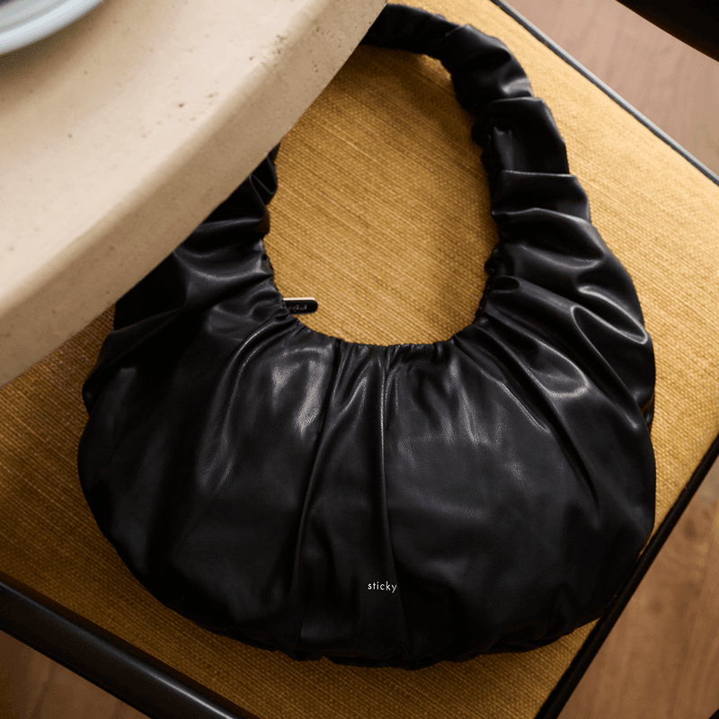Croissant Håndveske Black