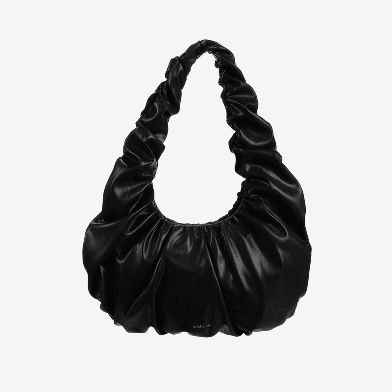 Croissant Håndveske Black