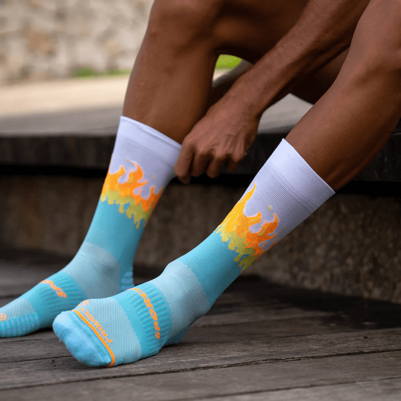 Hot Blue Løpesokker