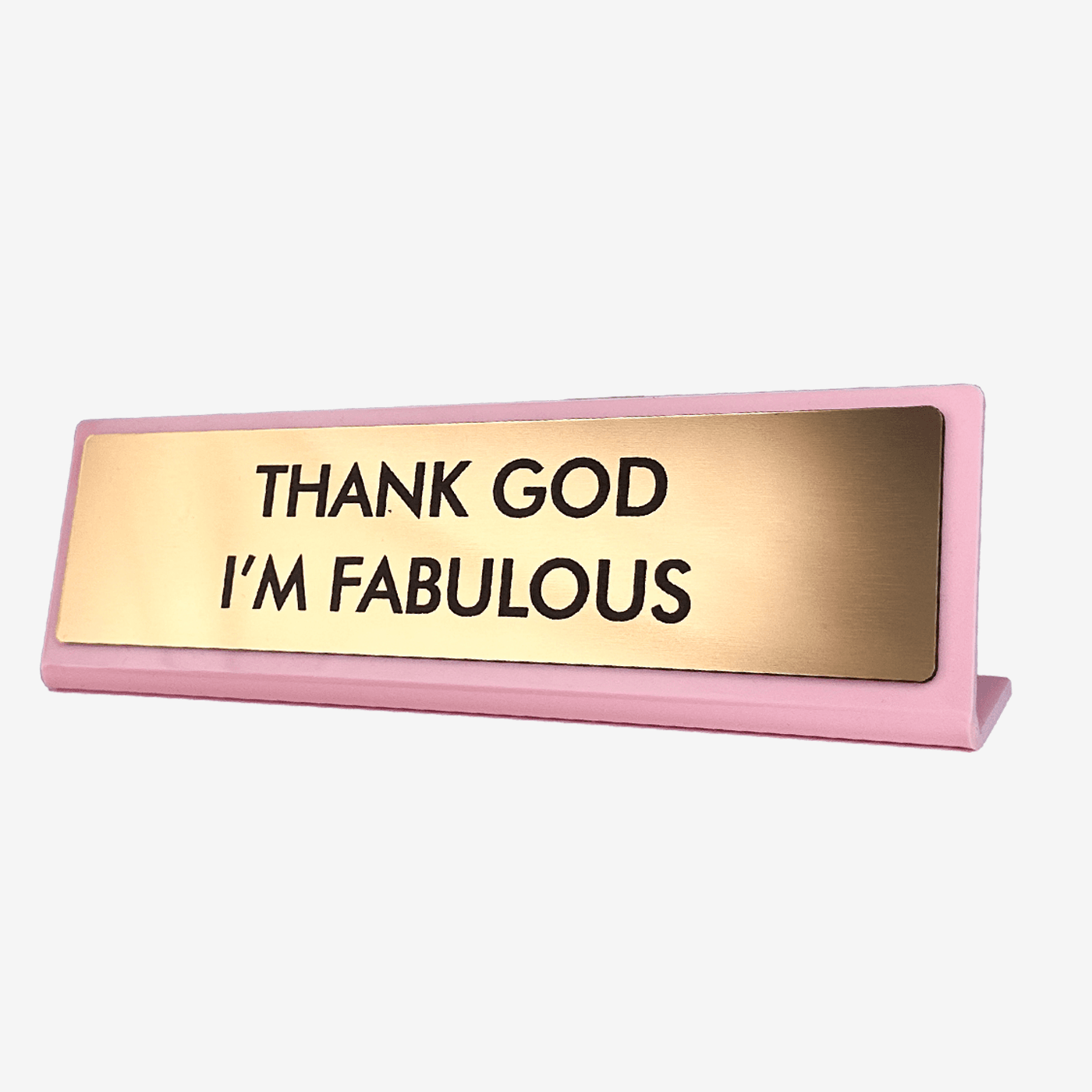 Pynt opp hjemmekontoret eller pulten med dette sassy kontorskiltet med teksten 