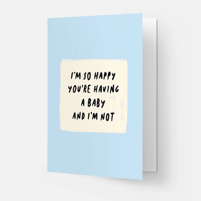 Hovedbilde And I Am Not Gratulasjonskort